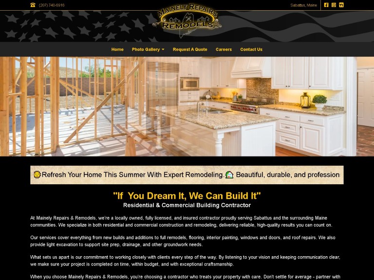 Mainely Repairs and Remodels