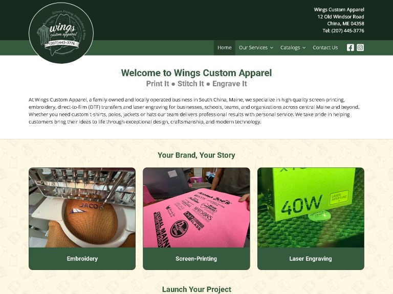 Wings Custom Apparel